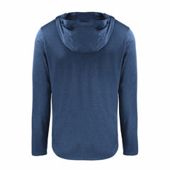 Minnesota Twins Cutter & Buck Coastline Epic Comfort Recycled Eco Hoodie Long Sleeve T-Shirt - Navy - MLB Discount