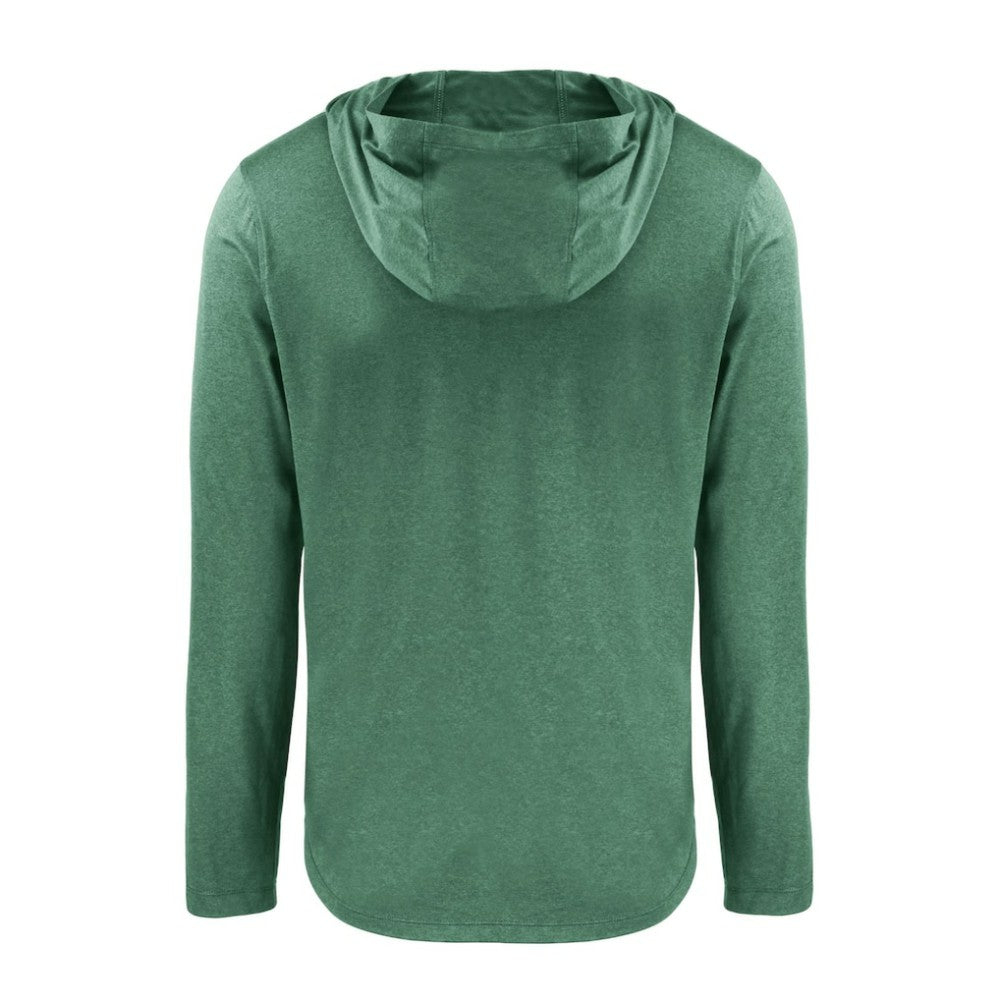 Athletics Cutter & Buck Coastline Epic Comfort Recycled Eco Hoodie Long Sleeve T-Shirt - Green - MLB on Sale