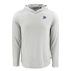Tampa Bay Rays Cutter & Buck Coastline Epic Comfort Recycled Eco Hoodie Long Sleeve T-Shirt - Gray - MLB Online