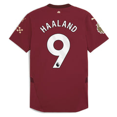 Erling Haaland Manchester City 2024/25 Third Player Jersey Burgundy - Puma for sale