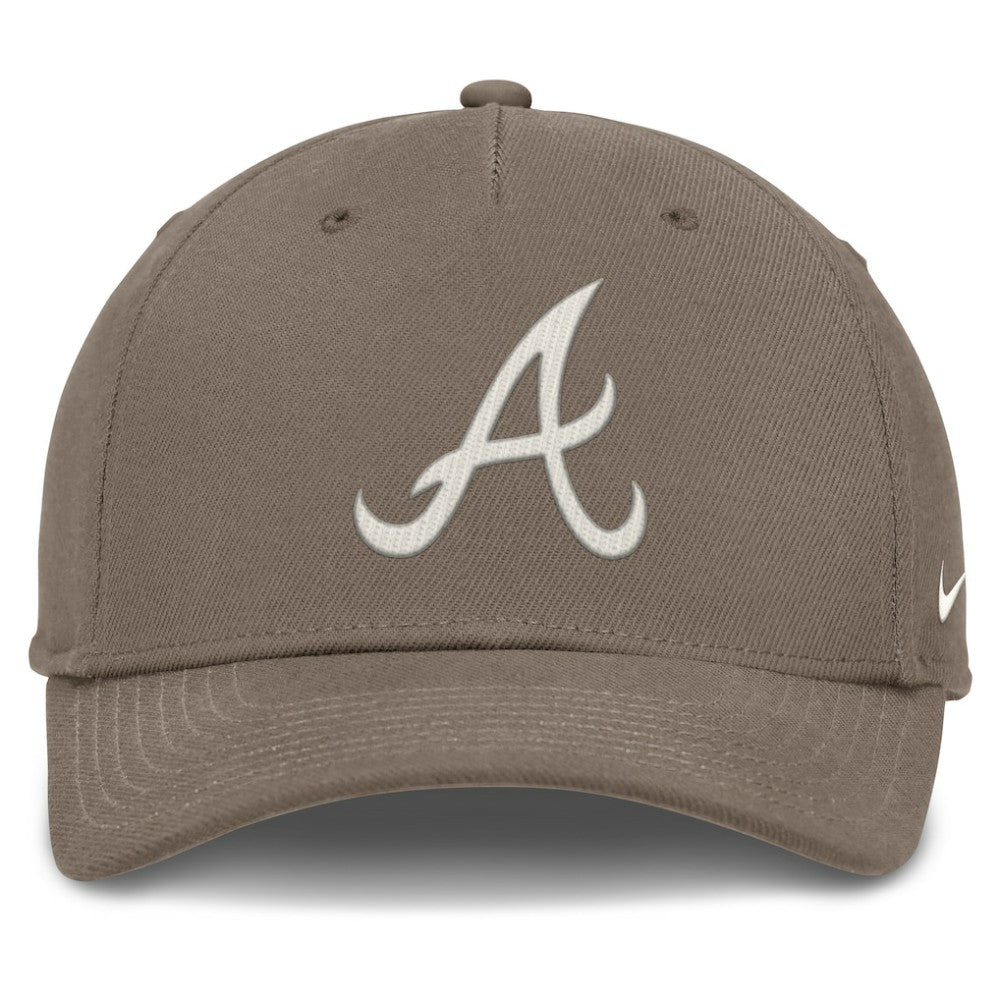 Atlanta Braves Nike Rise Performance Adjustable Hat - Brown - Nike Sale