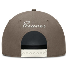 Atlanta Braves Nike Rise Performance Adjustable Hat - Brown - Nike Sale