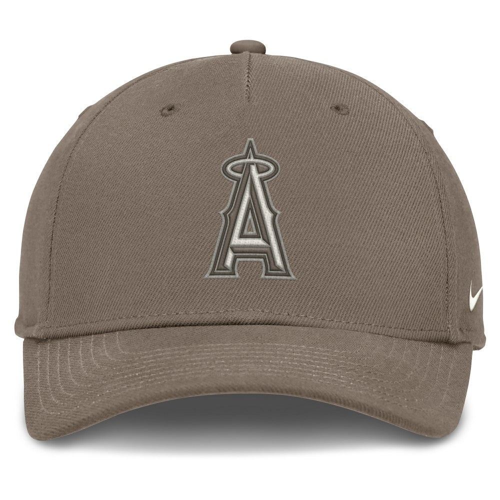 Los Angeles Angels Nike Rise Performance Adjustable Hat - Brown - Nike Online