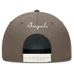 Los Angeles Angels Nike Rise Performance Adjustable Hat - Brown - Nike Online