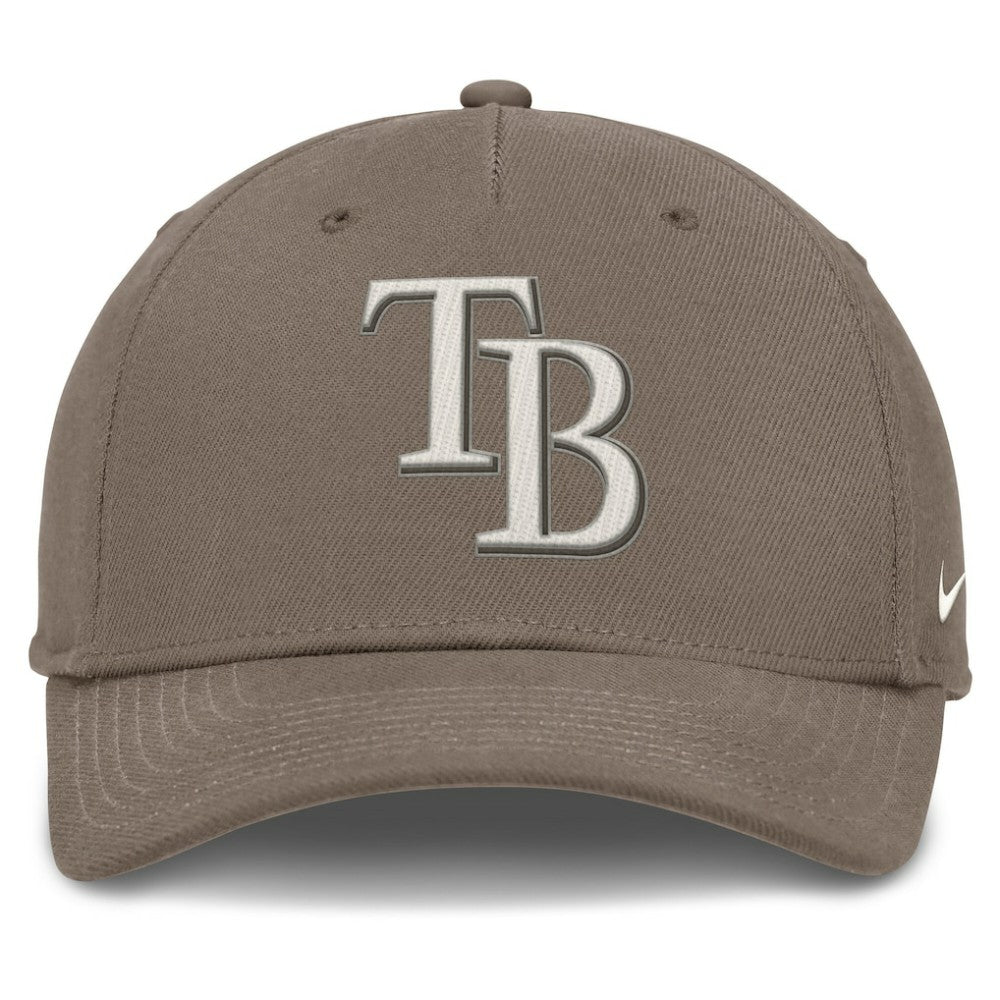 Tampa Bay Rays Nike Rise Performance Adjustable Hat - Brown - Nike Lifestyle