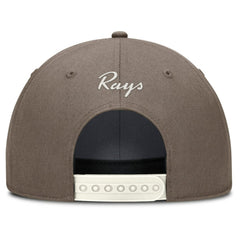 Tampa Bay Rays Nike Rise Performance Adjustable Hat - Brown - Nike Lifestyle