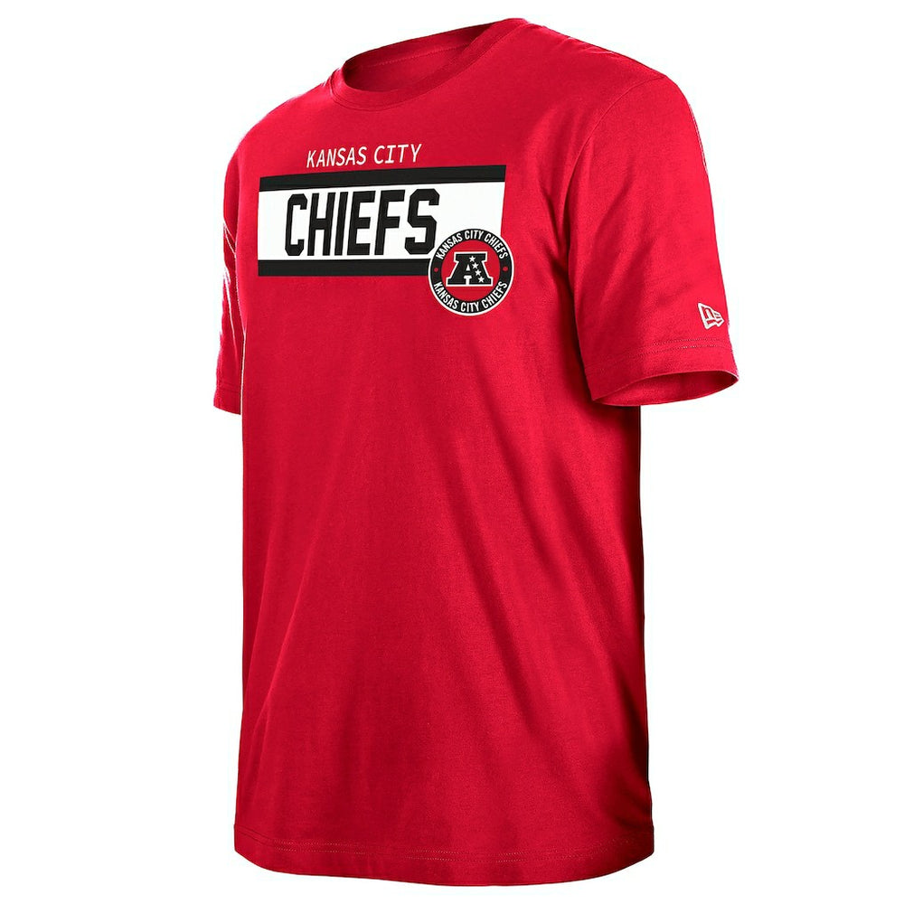 Kansas City Chiefs New Era 3rd Down High Density Print T-Shirt Red