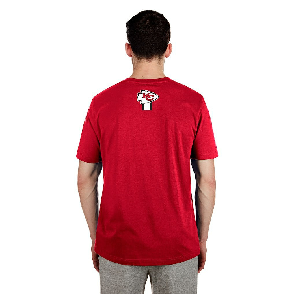 Kansas City Chiefs New Era 3rd Down High Density Print T-Shirt Red