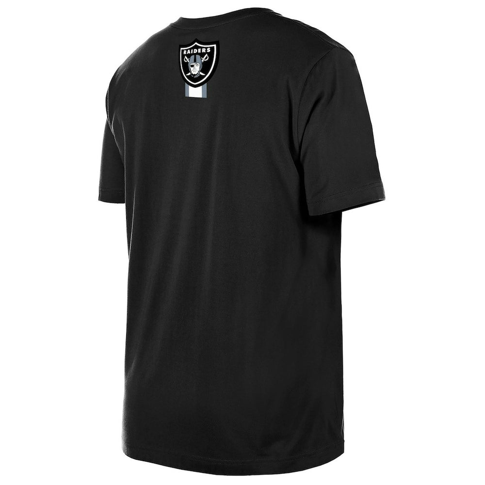 Las Vegas Raiders New Era 3rd Down High Density Print T-Shirt Black