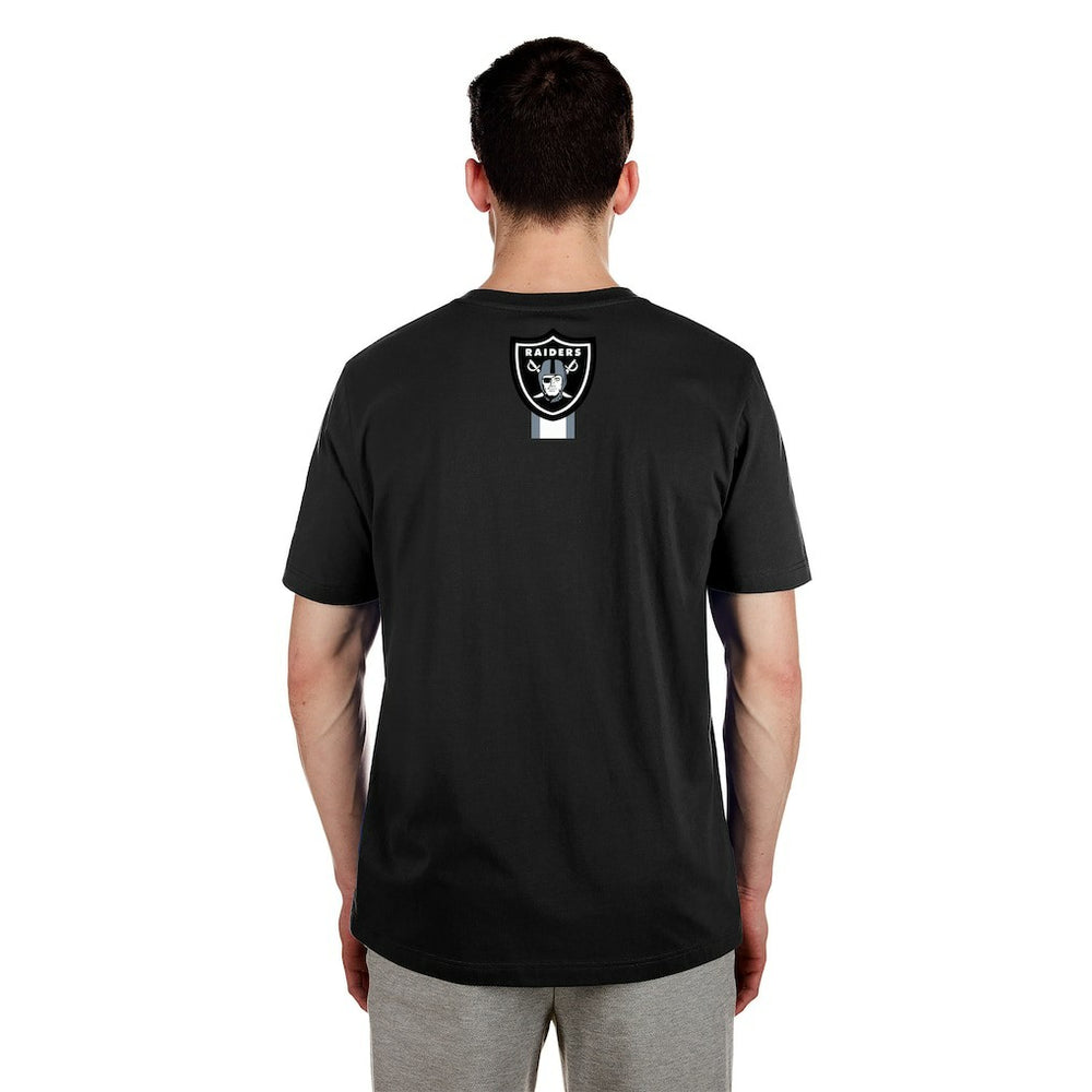 Las Vegas Raiders New Era 3rd Down High Density Print T-Shirt Black