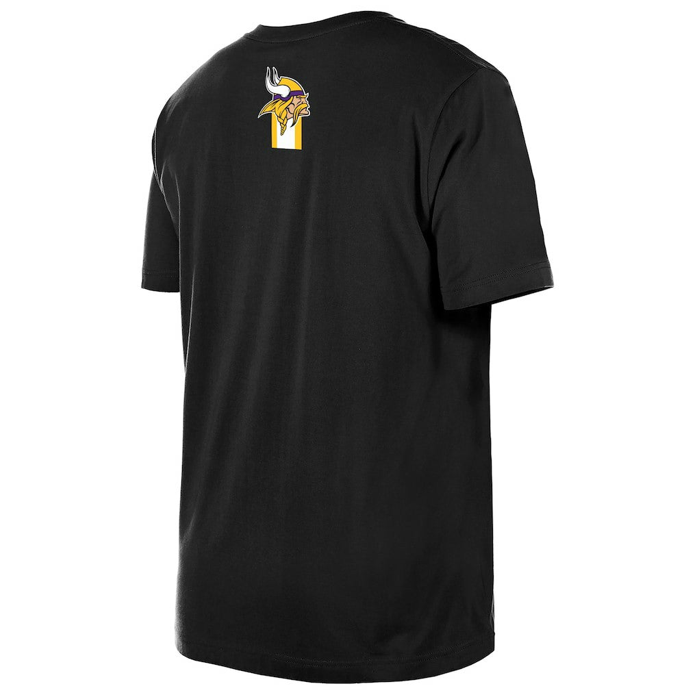 Minnesota Vikings New Era 3rd Down High Density Print T-Shirt Black