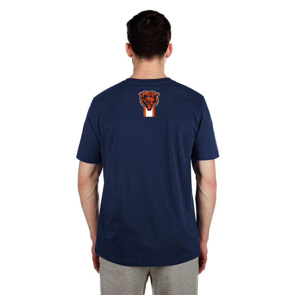 Chicago Bears New Era 3rd Down High Density Print T-Shirt Navy