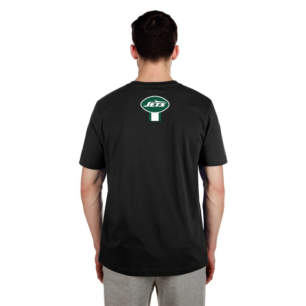 New York Jets New Era 3rd Down High Density Print T-Shirt Black