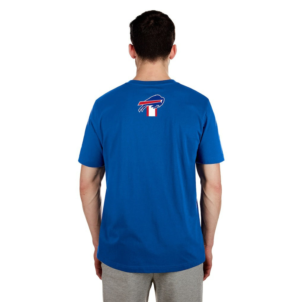 Buffalo Bills New Era 3rd Down High Density Print T-Shirt Blue