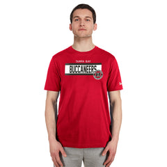 Tampa Bay Buccaneers New Era 3rd Down High Density Print T-Shirt Red