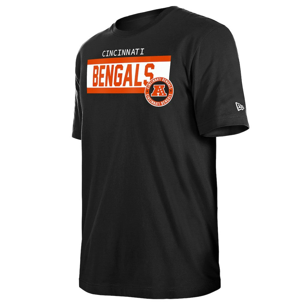 Cincinnati Bengals New Era 3rd Down High Density Print T-Shirt Black