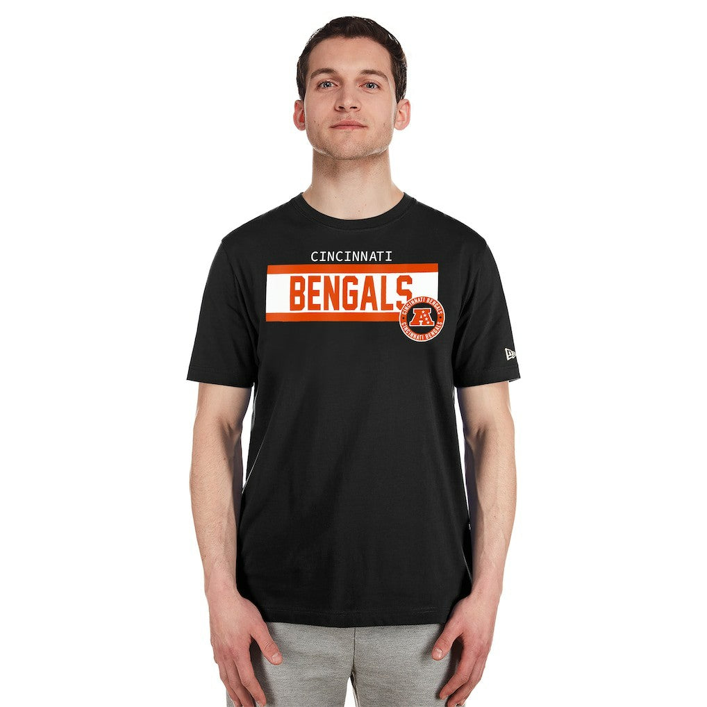 Cincinnati Bengals New Era 3rd Down High Density Print T-Shirt Black
