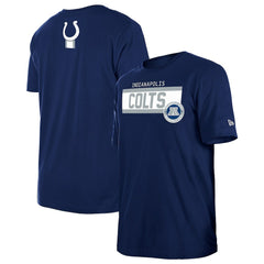 Indianapolis Colts New Era 3rd Down High Density Print T-Shirt Navy