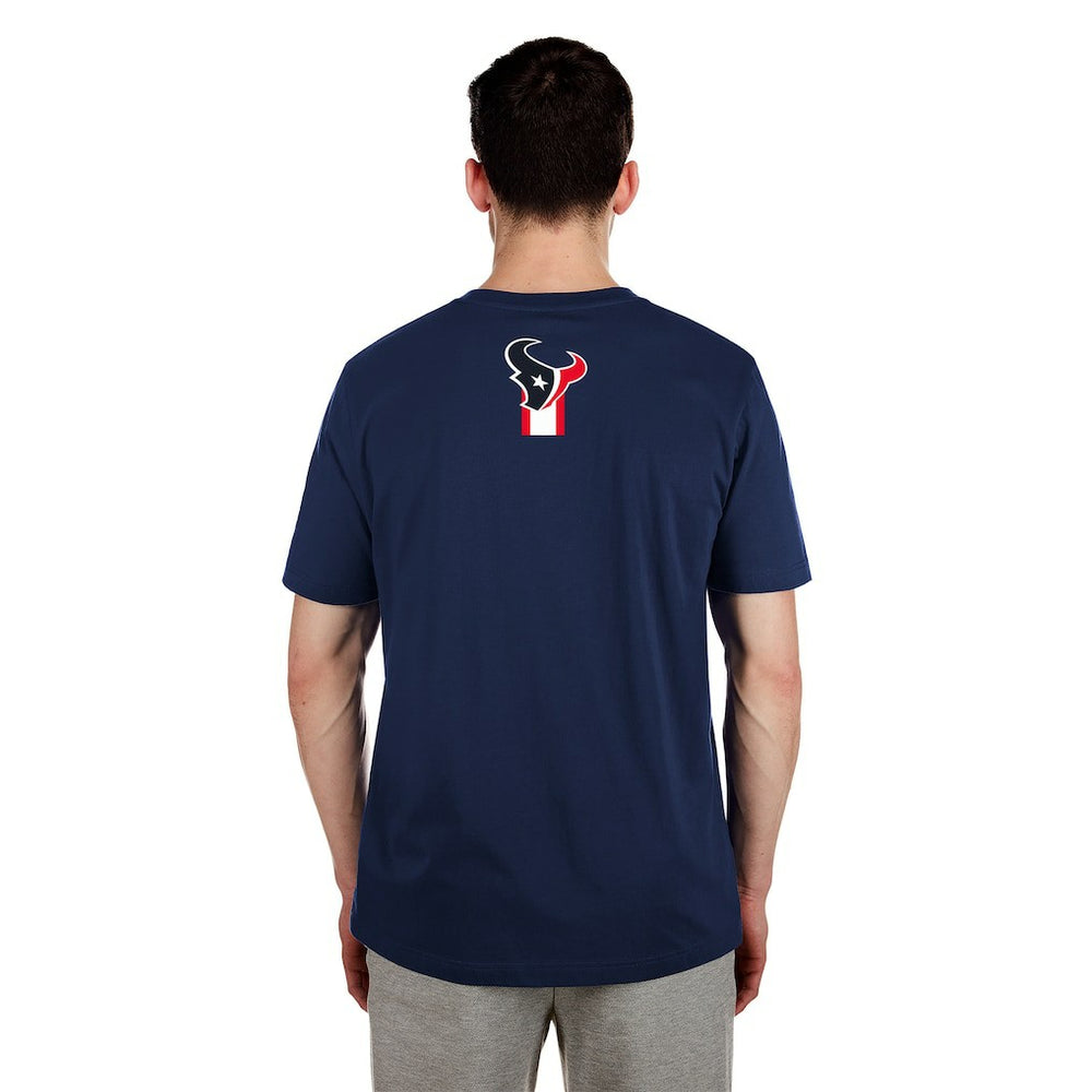 Houston Texans New Era 3rd Down High Density Print T-Shirt Navy