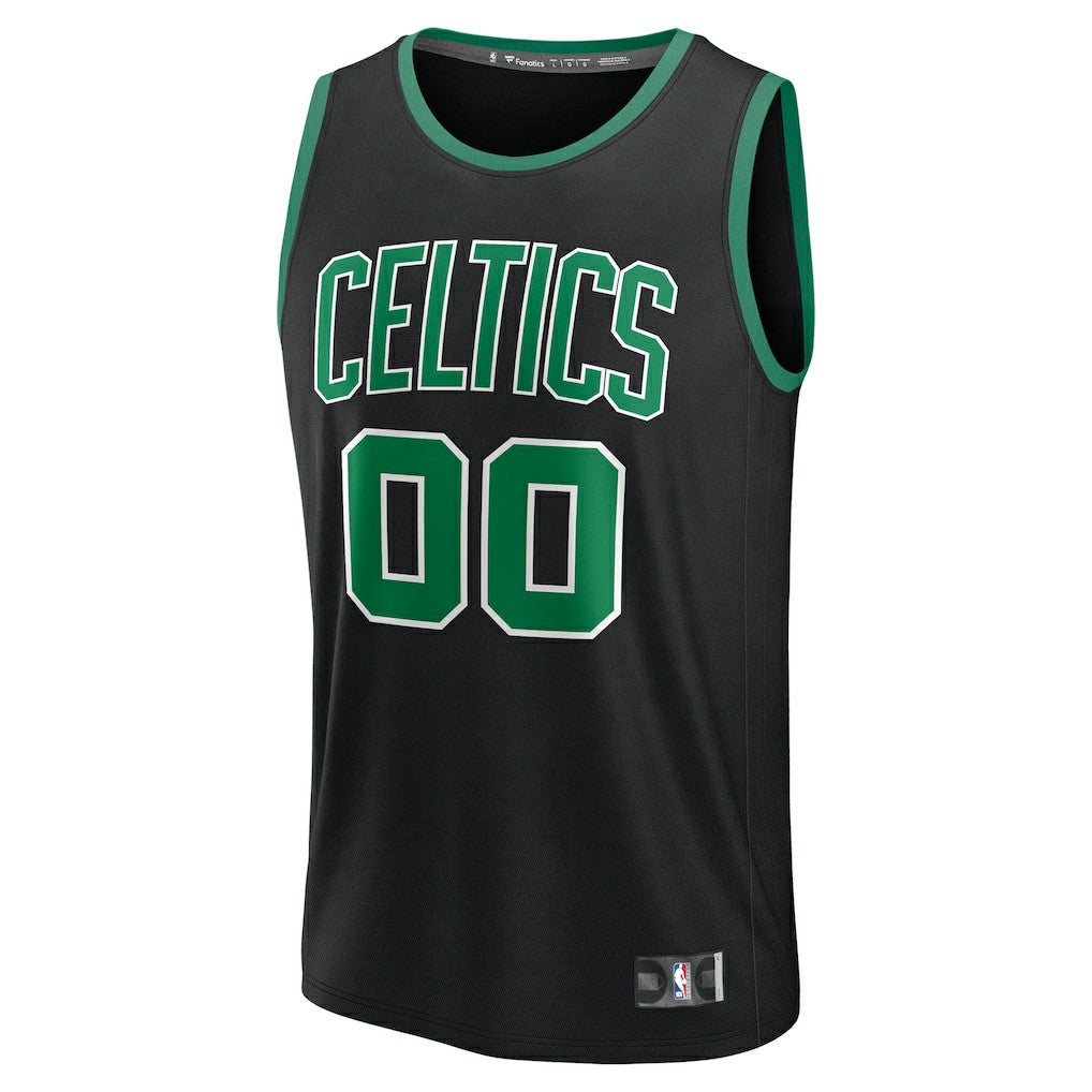 Boston Celtics Fast Break Custom Jersey Statement Edition Black | Fanatics