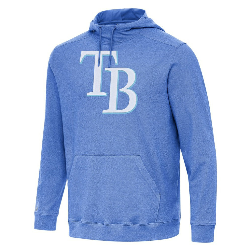 Tampa Bay Rays Antigua Cloud Pullover Hoodie - Heather Royal - MLB Online