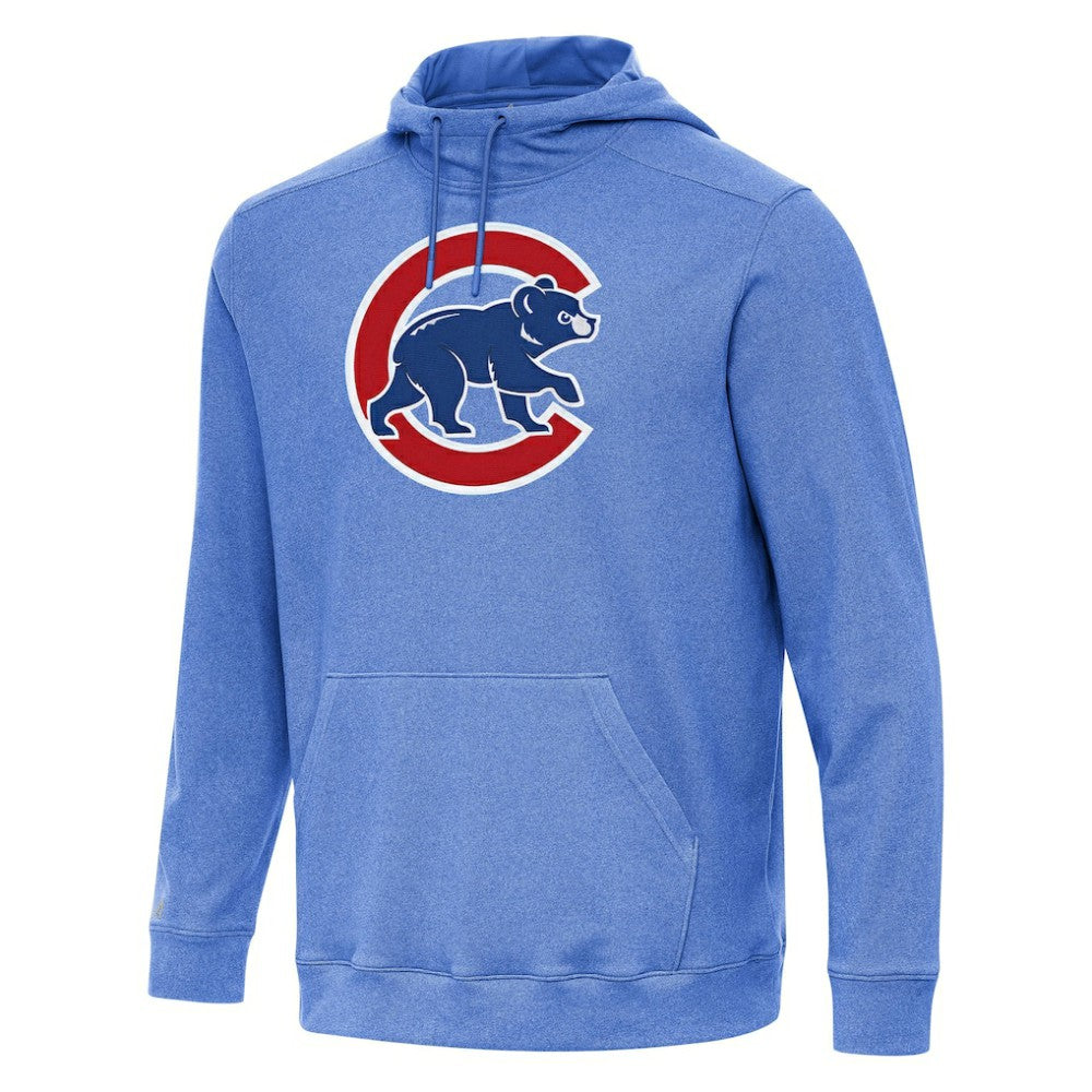 Chicago Cubs Antigua Cloud Pullover Hoodie - Heather Royal - MLB Discount