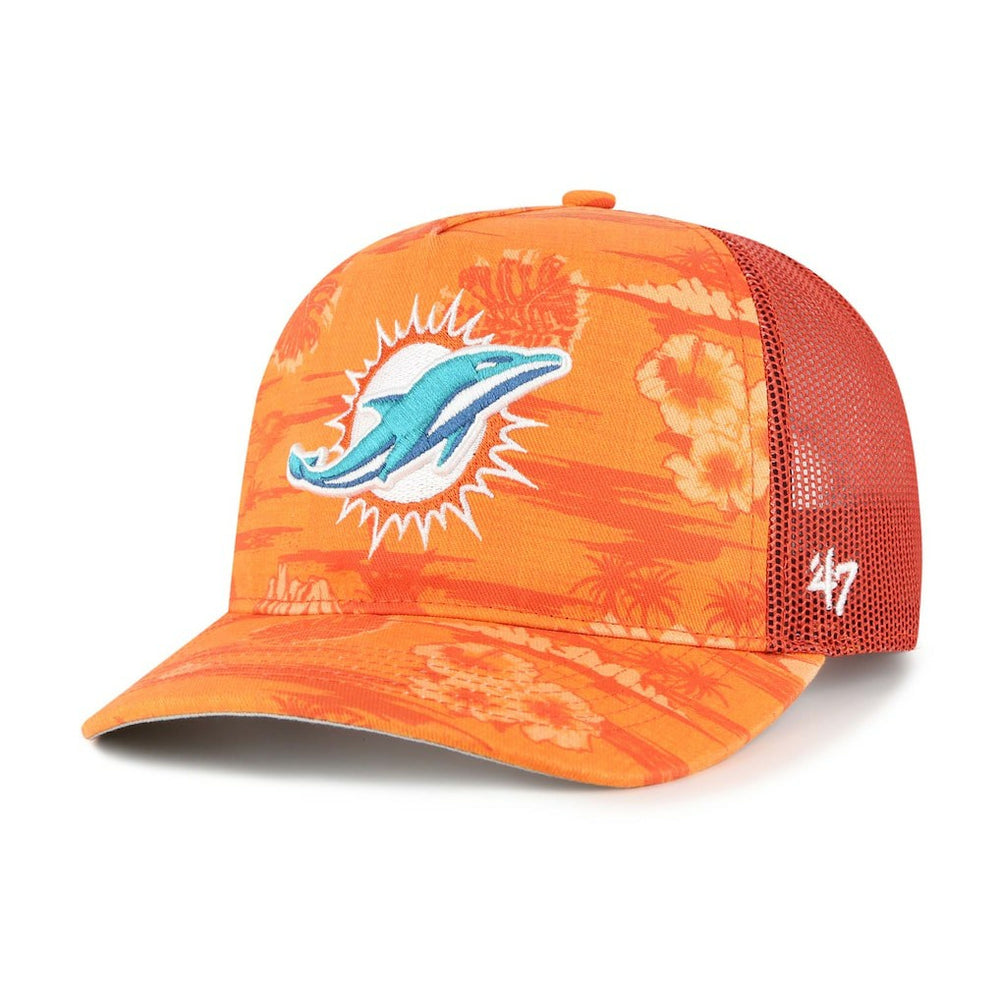 47 brand Miami Dolphins '47 Fiji Trucker Adjustable Hat Orange