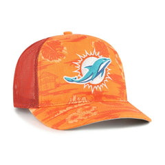 47 brand Miami Dolphins '47 Fiji Trucker Adjustable Hat Orange