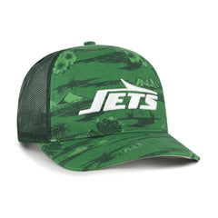 47 brand New York Jets '47 Fiji Trucker Adjustable Hat Green