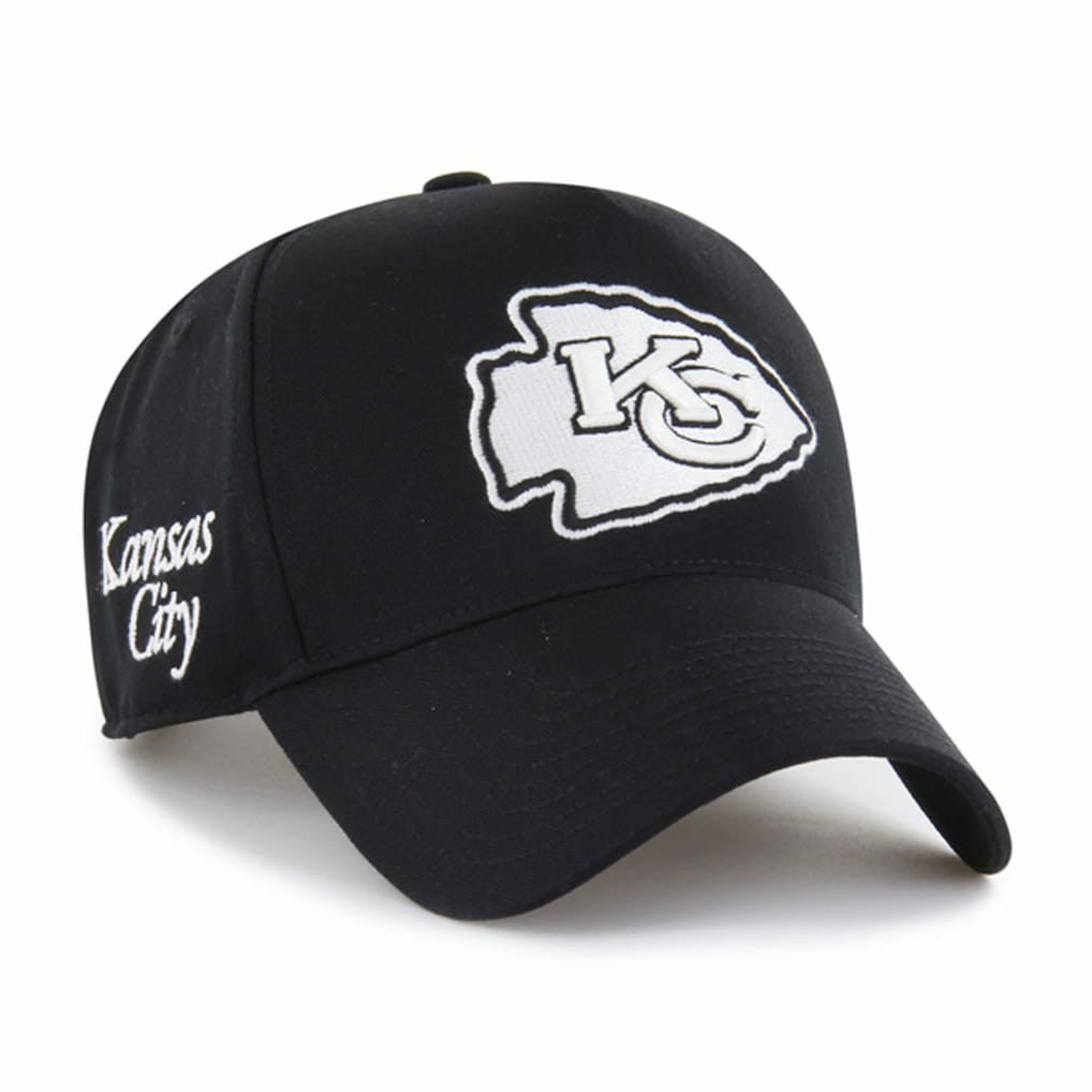 47 brand Kansas City Chiefs '47 Foundation Offside Adjustable Hat Black