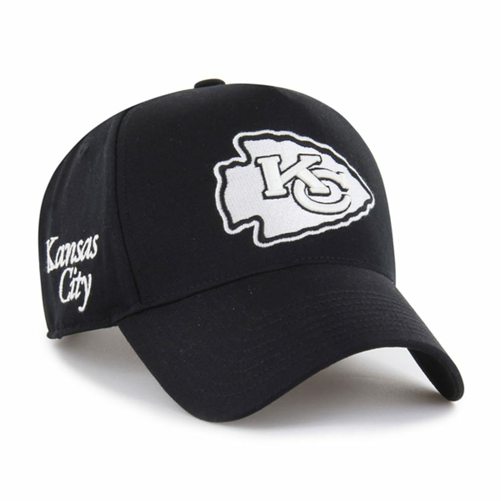 47 brand Kansas City Chiefs '47 Foundation Offside Adjustable Hat Black
