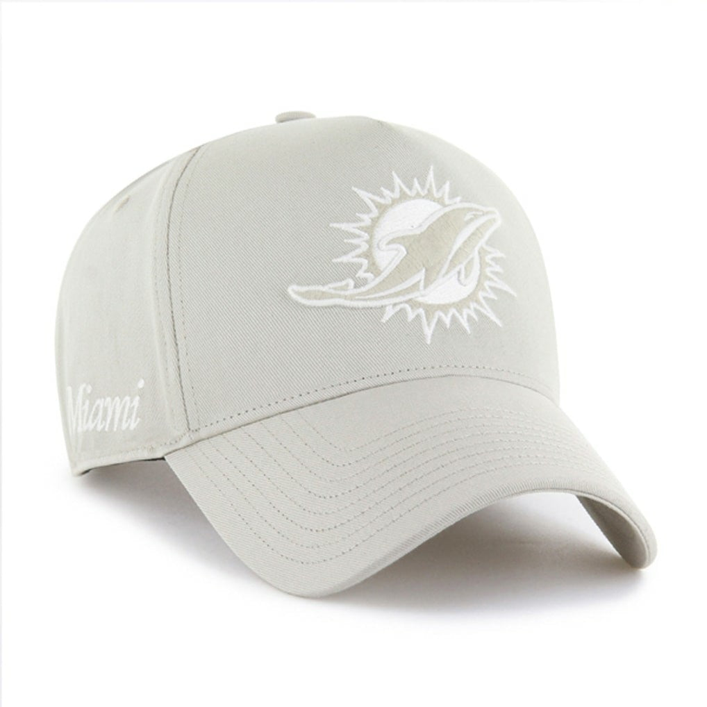 47 brand Miami Dolphins '47 Foundation Offside Adjustable Hat Cream