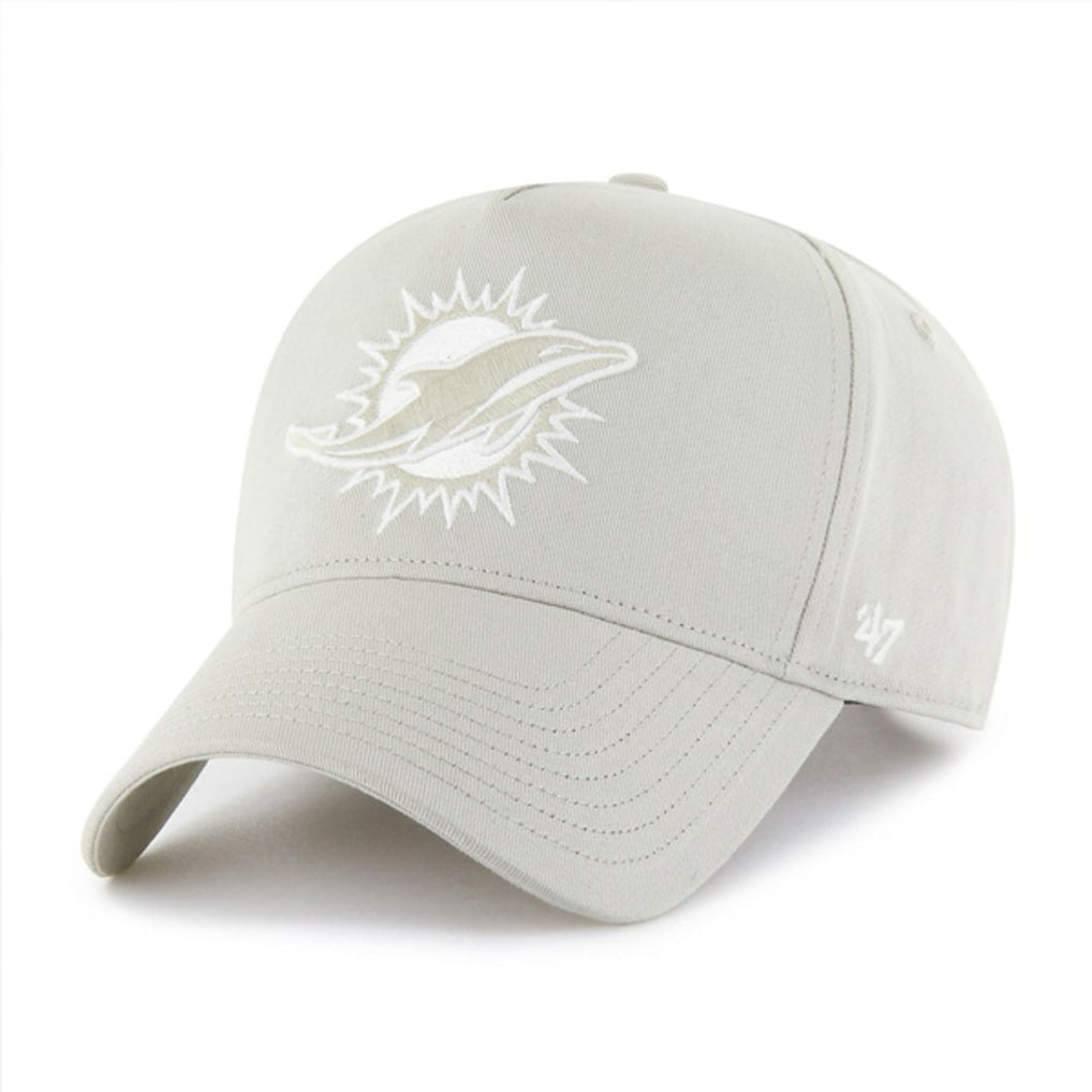 47 brand Miami Dolphins '47 Foundation Offside Adjustable Hat Cream