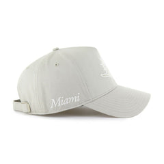 47 brand Miami Dolphins '47 Foundation Offside Adjustable Hat Cream