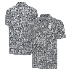 USMNT Antigua Seasons Polo Gray/Black