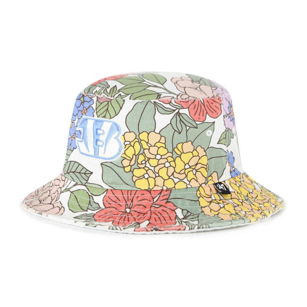 47 brand Cincinnati Bengals '47 Women's Florentina Bucket Hat White