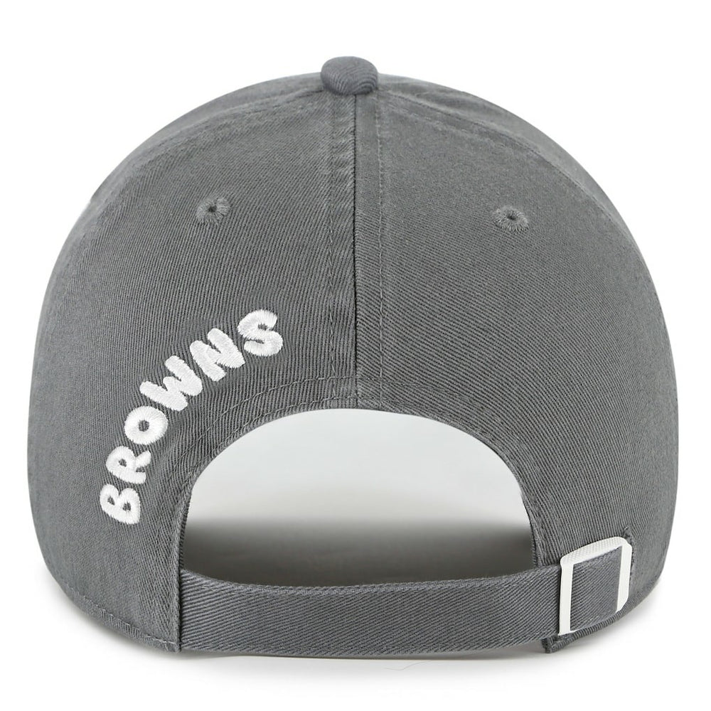 47 brand Cleveland Browns '47 Women's Bright Side Clean Up Adjustable Hat Gray