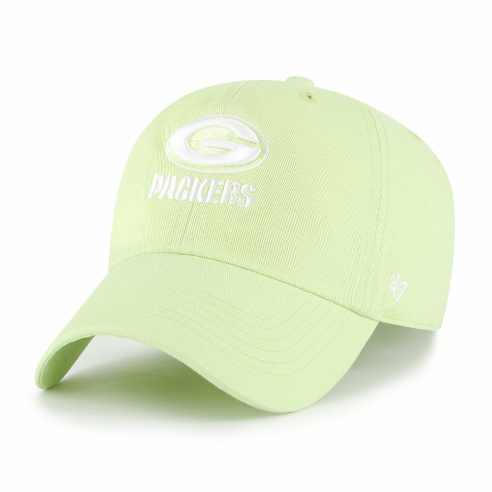 47 brand Green Bay Packers '47 Women's Bright Side Clean Up Adjustable Hat Green