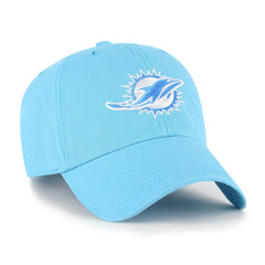 47 brand Miami Dolphins '47 Women's Bright Side Clean Up Adjustable Hat Blue