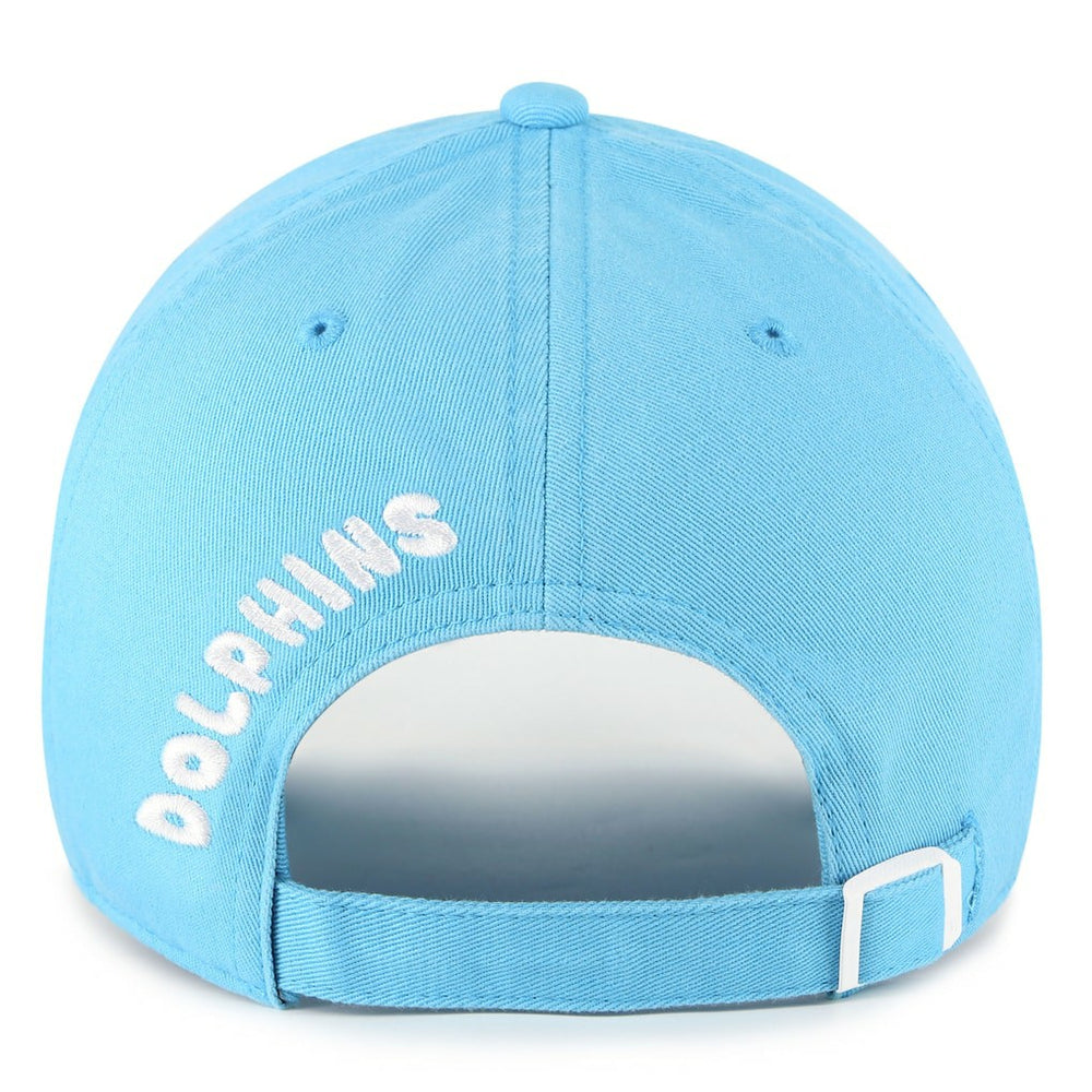 47 brand Miami Dolphins '47 Women's Bright Side Clean Up Adjustable Hat Blue