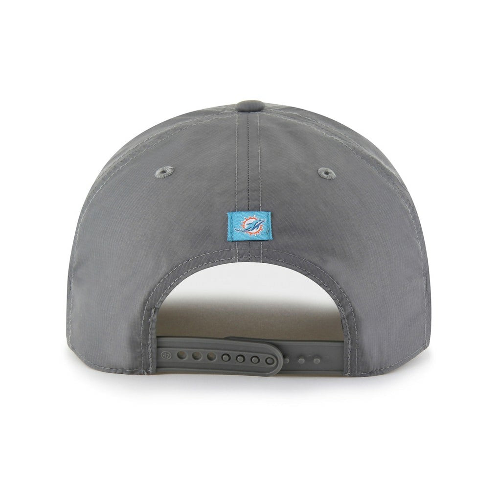 47 brand Miami Dolphins '47 Suburbia Hitch Adjustable Hat Gray