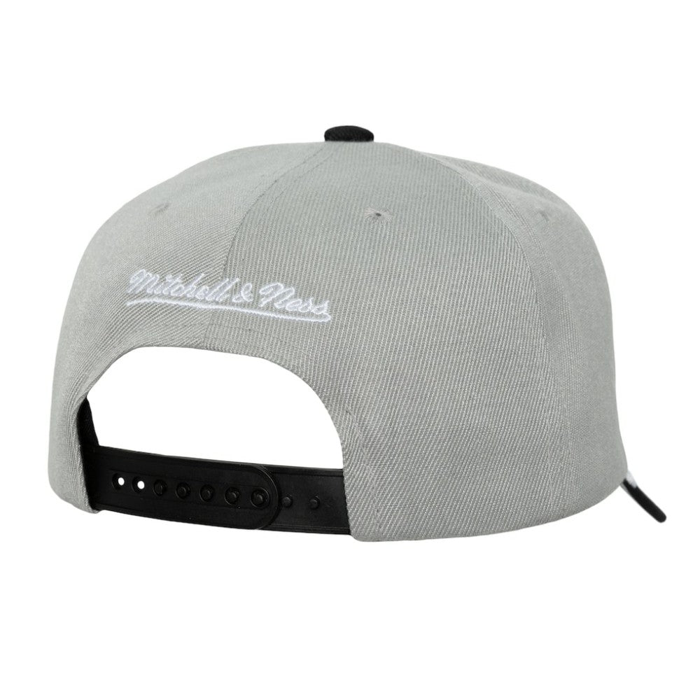Los Angeles Kings Mitchell & Ness Underarch Two-Tone Pro Crown Snapback Hat - Gray/Black - NHL 201994431