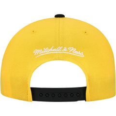 Pittsburgh Penguins Mitchell & Ness Underarch Two-Tone Pro Crown Snapback Hat - Gold/Black - NHL 201994438