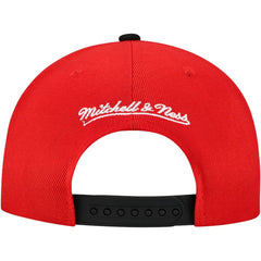 Chicago Blackhawks Mitchell & Ness Underarch Two-Tone Pro Crown Snapback Hat - Red/Black - NHL 201994440