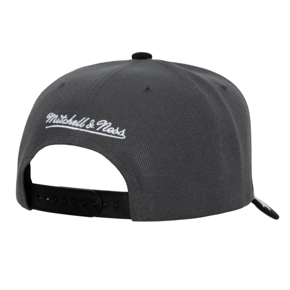 Vegas Golden Knights Mitchell & Ness Underarch Two-Tone Pro Crown Snapback Hat - Gray/Black - NHL 201994446