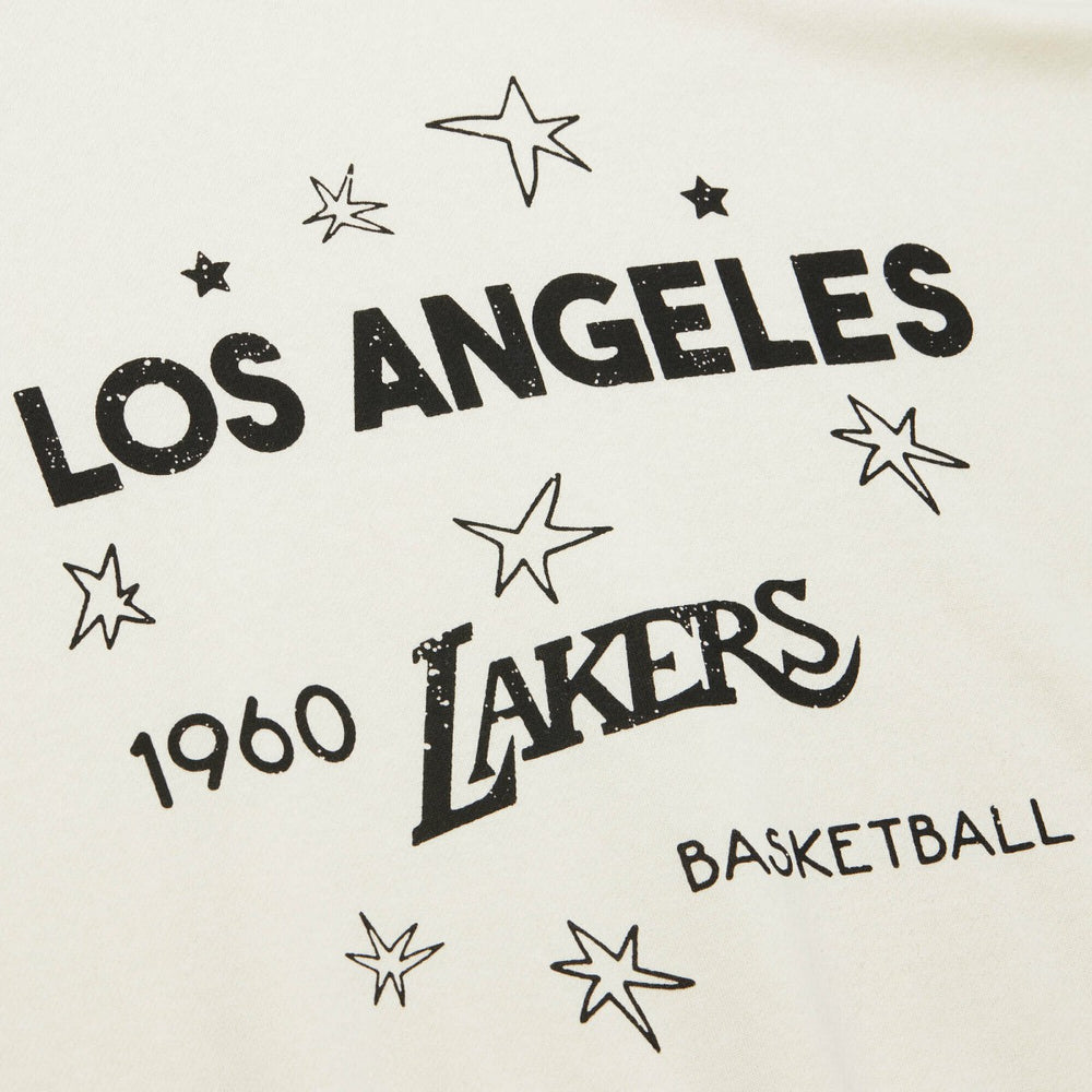 Los Angeles Lakers Women's Hardwood Classics Pullover Sweatshirt Gold | Mitchell & Ness discount