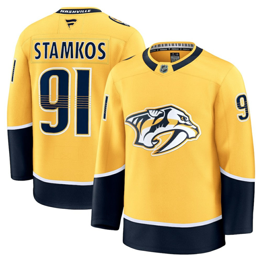 Steven Stamkos Nashville Predators Fanatics Home Premium Jersey - Gold - NHL 201994742