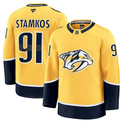 Steven Stamkos Nashville Predators Fanatics Home Premium Jersey - Gold - NHL 201994742