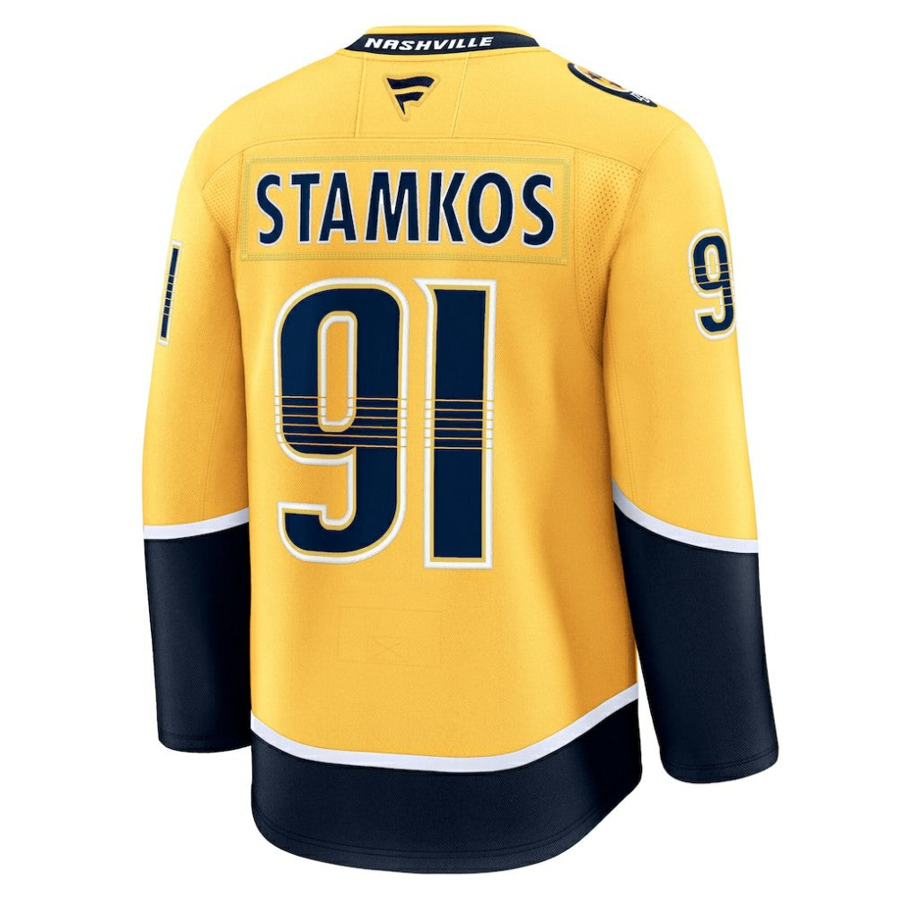 Steven Stamkos Nashville Predators Fanatics Home Premium Jersey - Gold - NHL 201994742