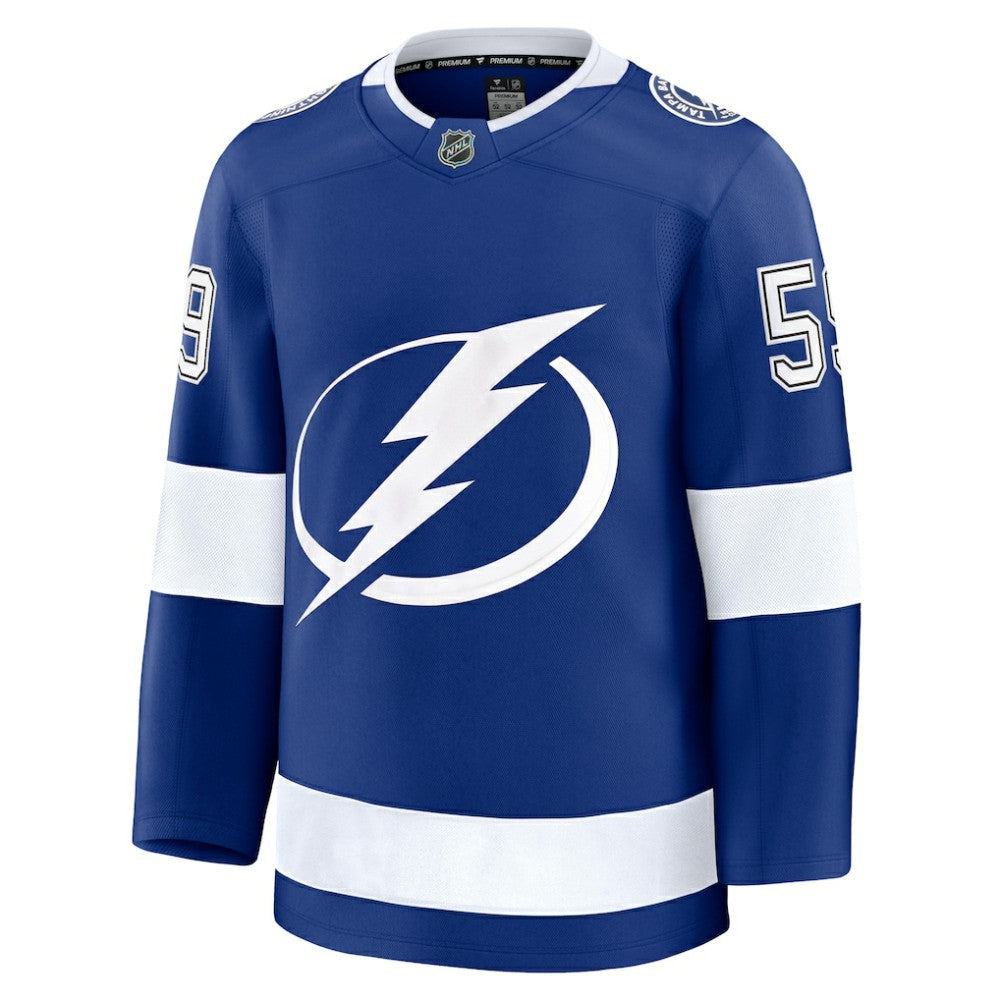 Jake Guentzel Tampa Bay Lightning Fanatics Home Premium Jersey - Blue - NHL 201994744